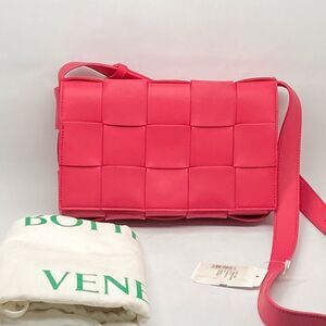Bottega Veneta The Cassette Intreccio Leather Crossbody Bag